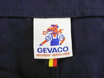 GEVACO ゲバコ サロペット オーバーオール size38/紺 ■■ ☆ edc3 レディース_画像6