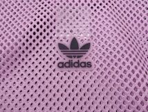 美品 adidas originals アディダスオリジナルス クルーネック メッシュ カットソー sizeM/ラベンダー ■◇ ☆ edc2 レディース_画像4