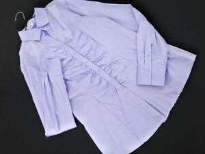  cat pohs OK Nara Camicie gya The - blouse shirt size2/ lavender #* * edc2 lady's 