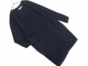  cat pohs OK UNTITLED Untitled long cardigan size4/ navy blue #* * edc5 lady's 