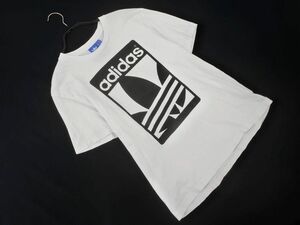 adidas originals アディダスオリジナルス プリント Tシャツ sizeL/白 ■◆ ☆ edc5 メンズ