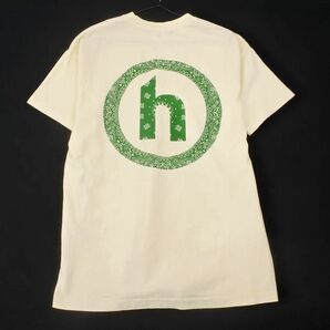 HIDDEN NEW YORK ヒドゥンニューヨーク ロゴ バックプリント Tシャツ sizeM/アイボリー ■◆ ☆ edc6 メンズの画像5