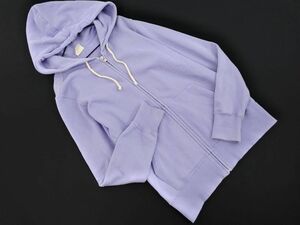 Champion チャンピオン ジップアップ パーカー sizeS/ラベンダー ■◇ ☆ edc6 レディース