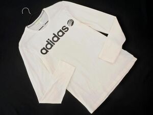 adidas Adidas длинный рукав cut and sewn sizeM/ белый #* * edc5 мужской 