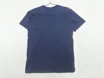 ネコポスOK Reebok リーボック ロゴ Tシャツ sizeS/紺 ■◆ ☆ edc6 メンズ_画像5