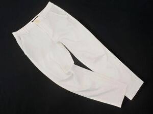 Spick and Span Noble スピック&スパン ノーブル クロップド パンツ size34/オフホワイト ■◇ ☆ edc5 レディース