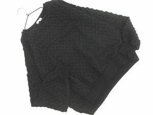 LEPSIMrepsi.m Lowrys Farm тянуть over cut and sewn sizeF/ чёрный #* * edc5 женский 