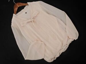  cat pohs OK PROPORTION Proportion Body Dressing bow Thai blouse shirt size3/ light pink #* * edd0 lady's 