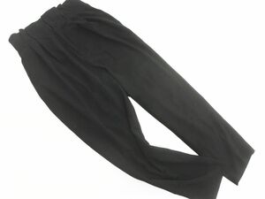 LOWRYS FARM Lowrys Farm tuck tapered pants sizeM/ black ## * edc9 lady's 