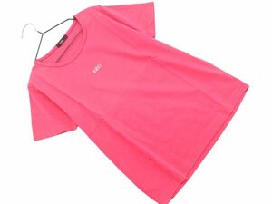 INED イネド ロゴ カットソー size1/ピンク ■◆ ☆ edc9 レディース