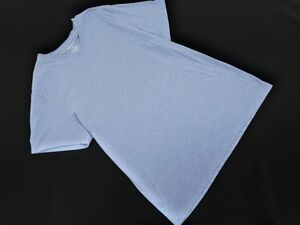 BANANA REPUBLIC バナナリパブリック Vネック Tシャツ sizeXL/水色 ■◆ ☆ edc9 メンズ