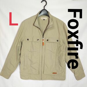 【良品】Foxfire フォックスファイヤー ナイロンジャケット　ブルゾン アウトドア Ｌ 春夏秋