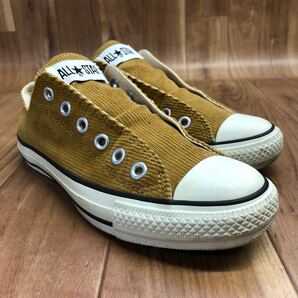 CKT-240305-6 CONVERSE コンバース ALL STAR オールスター スリッポン キャンバス カジュアルシューズ レディース 23.5cmの画像1