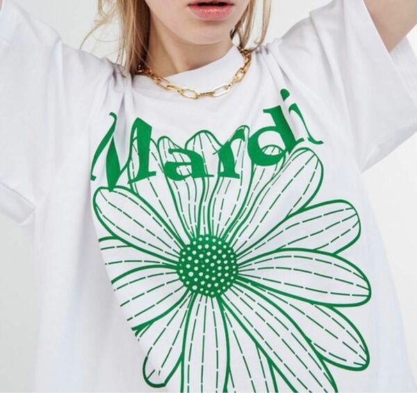 Mardi Mercredi Tシャツ　半袖　グリーン