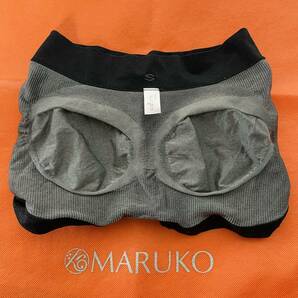 マルコ MARUKO ショーツ ソフトガードル Sサイズ 黒 補正下着 ホームクリーニング済みの画像4