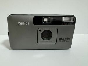 Konica BIG mini BM-201 compact film camera LENS 35mm F3.5 electrification verification settled present condition goods Konica 