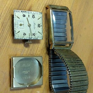 Mido ミドー 14KGOLD L&K シリアル7958 アンティーク レディースの腕時計！の画像6