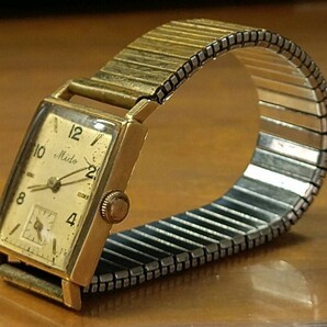 Mido ミドー 14KGOLD L&K シリアル7958 アンティーク レディースの腕時計！の画像2
