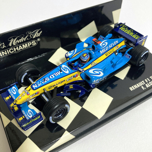 【カスタム品】【JK919】ミニチャンプス 1/43 ルノー F1 チーム R25 F.ALONSO F.アロンソ 2005 No.5 MILD SEVEN【ジャンク品】の画像2