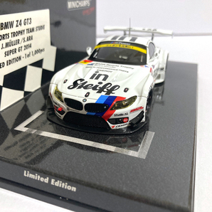 ※ジャンク品(JK865)ミニチャンプス MINICHAMPS 1/43 BMW Z4 GT3 BMW SPORTS TROPHY TEAM STUDIE J.MULLER/S.ARA SUPER GT 2014(447142007)の画像5