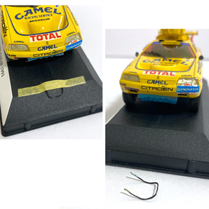 【ジャンク品】【JK931】starter スターター 1/43 CITROEN ZX シトロエン ZX PARIS-DAKAR パリダカ 1991 REF R125◎一部難有パーツはずれ等の画像4