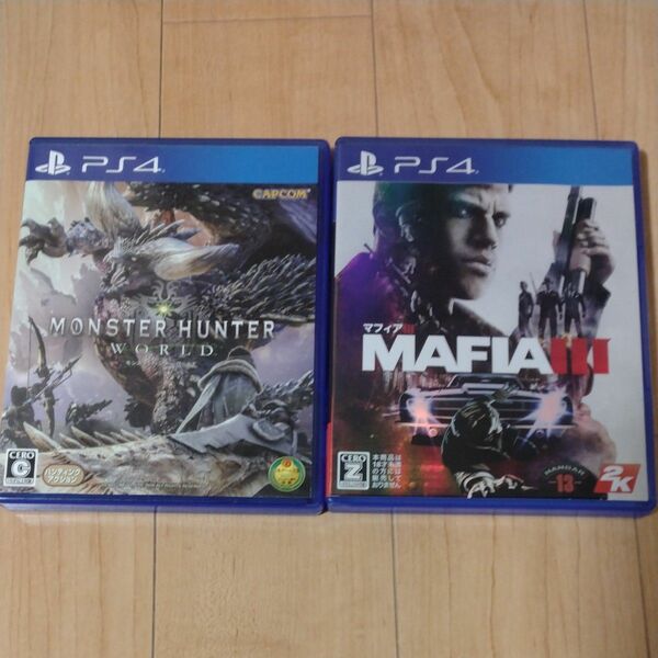 PS4MONSTERHUNTERWORLDとMAFIA3