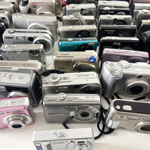 83台 ジャンクデジカメ コンパクトデジタルカメラ 大量 まとめ売り まとめ セット CANON NIKON KODAK OLYMPUS FUJIFILM の画像8