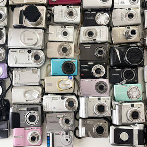83台 ジャンクデジカメ コンパクトデジタルカメラ 大量 まとめ売り まとめ セット CANON NIKON KODAK OLYMPUS FUJIFILM の画像4