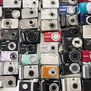 83台 ジャンクデジカメ コンパクトデジタルカメラ 大量 まとめ売り まとめ セット CANON NIKON KODAK OLYMPUS FUJIFILM の画像5