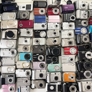83台 ジャンクデジカメ コンパクトデジタルカメラ 大量 まとめ売り まとめ セット CANON NIKON KODAK OLYMPUS FUJIFILM の画像1
