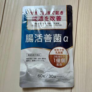 サプリメント 1袋 腸活善菌 腸活善菌α 生きて腸まで届き便通を改善