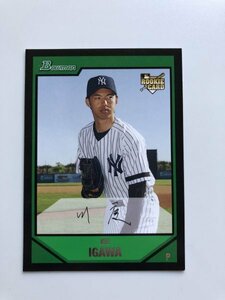 井川慶 KEI IGAWA　BOWMAN 2007　＃213　プリントサイン　RC ROOKIE　ニューヨーク・ヤンキース New York Yankees　MLB 日本人