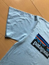 パタゴニア Patagonia P-6ラベル ポケット レスポンシビリ Tシャツ Sサイズ ブルー 胸ポケット　P-6 Label Pocket Responsibili Tee_画像5