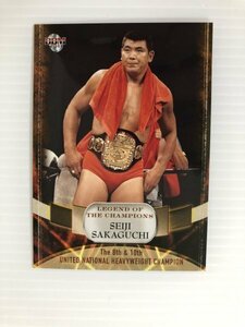 BBM 2011 プロレス チャンピオン伝説 03　坂口征二　SEIJI SAKAGUCHI　新日本プロレス　日本プロレス