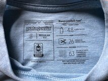 パタゴニア Patagonia P-6ラベル ポケット レスポンシビリ Tシャツ Sサイズ ブルー 胸ポケット　P-6 Label Pocket Responsibili Tee_画像3