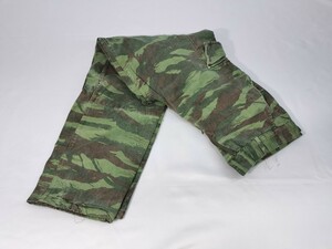 フランス M64型 M64タイプ リザード カモ 迷彩 パンツ lizard camo ポルトガル軍 フランス軍 M47 アフリカ 民兵 訳有特価 155