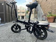 値下げ中 モペット 500W 48V フル電動 アシスト自転車+20Ah 48Vバッテリー原付登録可 速度50km/h以上_画像4