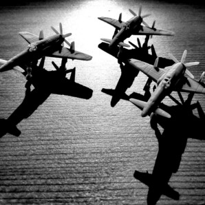幻の局地戦闘機「震電」 模型 3機入り 値段交渉可能の画像2