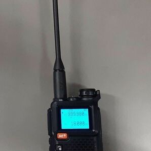 ◆ 充電変換プラグ付 送信禁止 スペアナ機能 周波数拡張◆ FMラジオ AM受信 盗聴器発見機 広帯域受信機 UV-5R PLUS UHF/VHF エアバンド受信の画像6