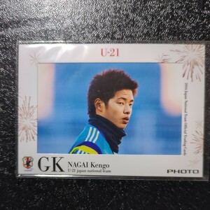 2014　日本代表SE　永井堅梧　松本山雅ＦＣ　清水エスパルス　横浜FC　U-21　フォトカード　PH26　50枚限定　ラストナンバー