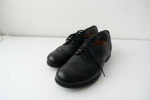 BIRKENSTOCK ビルケンシュトック ララミーロー 36サイズ レディース 革靴 ウイングチップ レザー 本革 ブラック_画像2