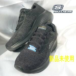 新品未使用◆送料無料◆27cm(2６.5cm相当)スケッチャーズ Skechers 幅広メンズスニーカー/ワイドフィットタイプ