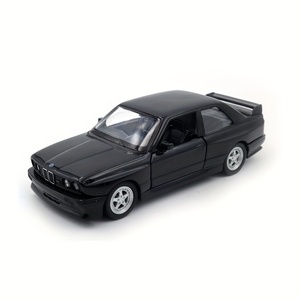 ミニカー 1/36スケール BMW 合金 ボディ 12.5cm 大きめ 車 ブラック ミニチュア 手のひらサイズ 完成品 ダイキャスト モデル t241