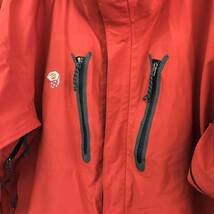 mountain hardwear GORE-TEX マウンテンパーカー M レッド　ゴアテックス　マウンテンハードウェア　アウトドア　ジャンク品_画像3