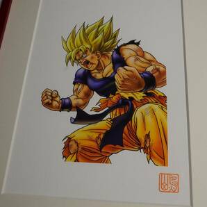 ドラゴンボール 完全版 コミック表紙絵 複製原画 限定品 スーパーサイヤ人孫悟空 鳥山明 DRAGON BALL 週刊少年ジャンプの画像3