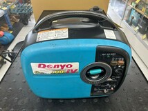 【愛知 東海店】CG544【決算大処分！20,000～売切】Denyo インバータ発電機 GE-1600SS-IV ★ デンヨー ガソリン 発電 防災 災害 ★ 中古_画像4