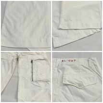 POLO Ralph Lauren カーゴ パラシュート パンツ ポロ ラルフローレン Cotton Cargo Parachute Pant コットン ホワイト W28 _画像8