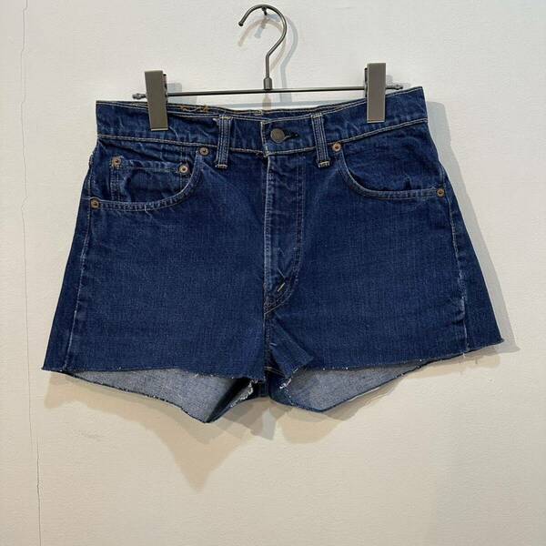 60's vintage Levi's 505 BIG E Cut Off 60年代 ビンテージ オールド リーバイス ビッグE カットオフ デニム ショート パンツ ショーツ