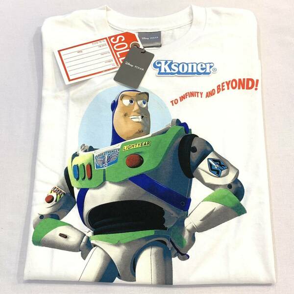 新品未使用品 100枚限定 JACKSON MATISSE × TOY STORY Buzz Lightyear ジャクソンマティス バズライトイヤー トイストーリー Tシャツ Tee