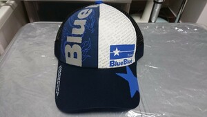 BlueBlue キャップ 青 ブルーブルー コアマン メガバス ダイワ シマノ ポジドライブガレージ アピア エバーグリーン アピア ジャンプライズ